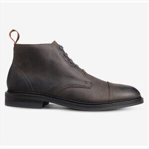 Allen Edmonds Patton Gray Brown Cap-toe Dainite Sole Chukka Boots Men US 13D